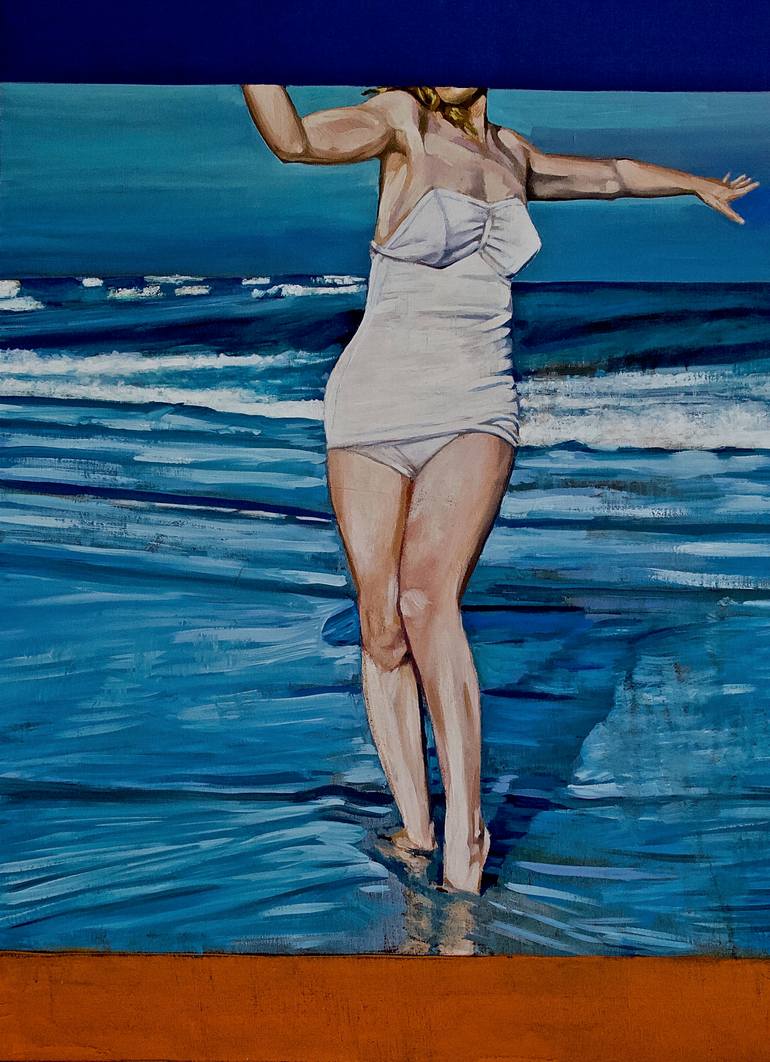 Original Figurative Pop Culture/Celebrity Painting by Patrick Delaunay