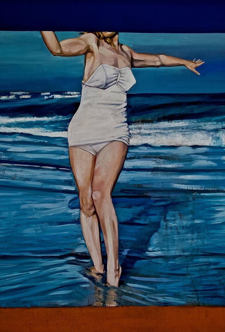 Original Figurative Pop Culture/Celebrity Painting by Patrick Delaunay