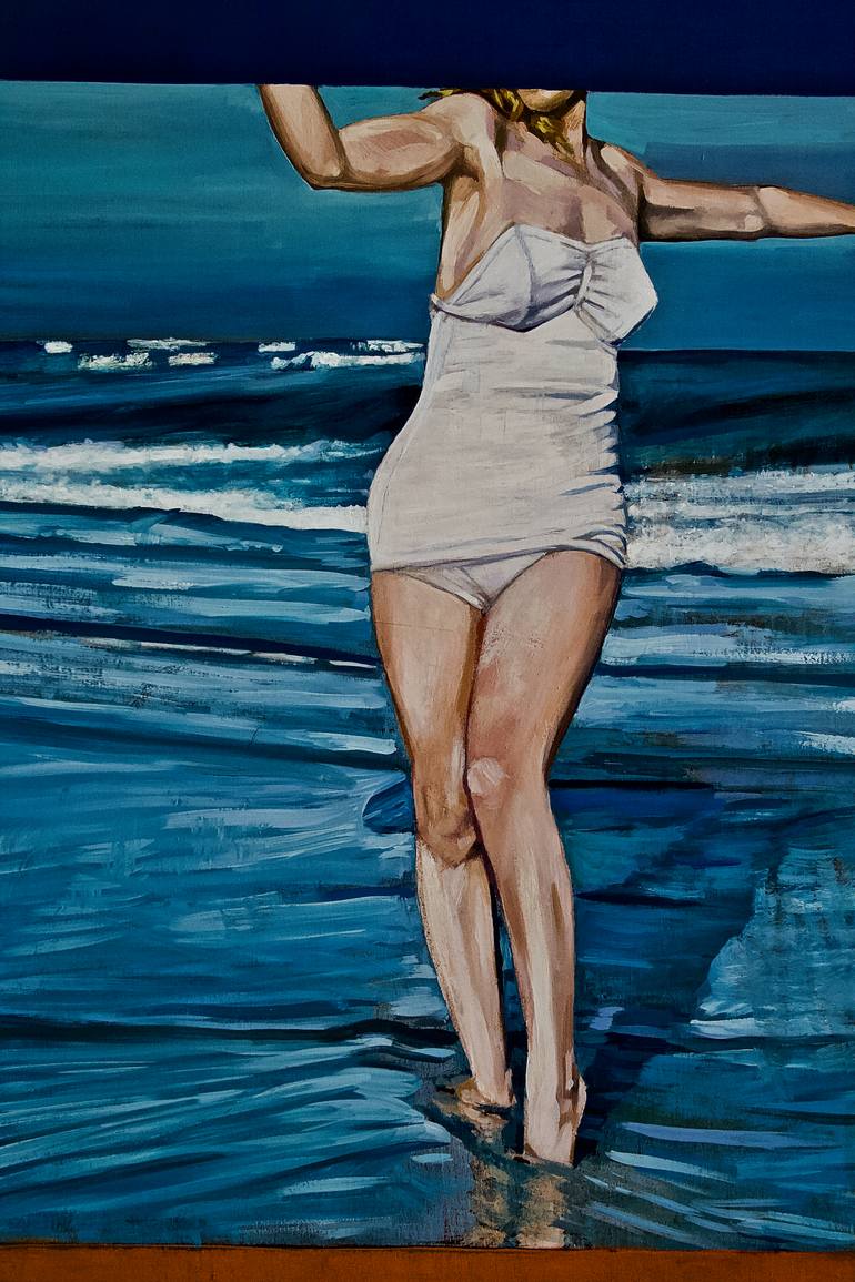 Original Figurative Pop Culture/Celebrity Painting by Patrick Delaunay