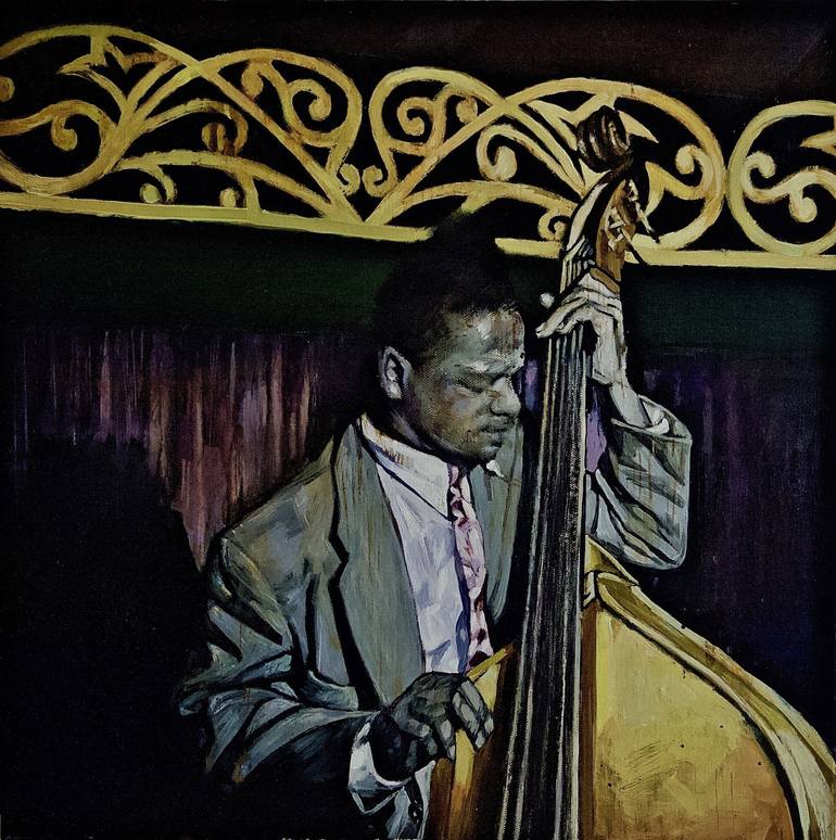Print of Figurative Music Paintings by Patrick Delaunay