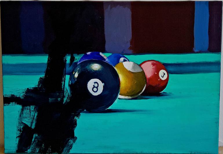 Original Figurative Pop Culture/Celebrity Painting by Patrick Delaunay