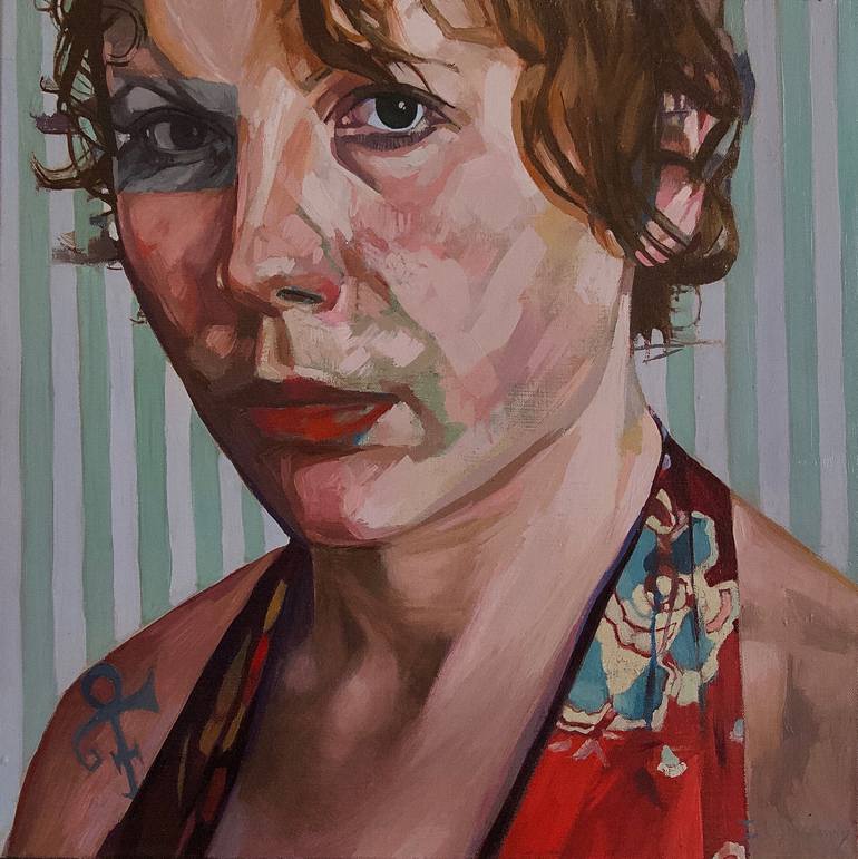 Print of Figurative Portrait Paintings by Patrick Delaunay