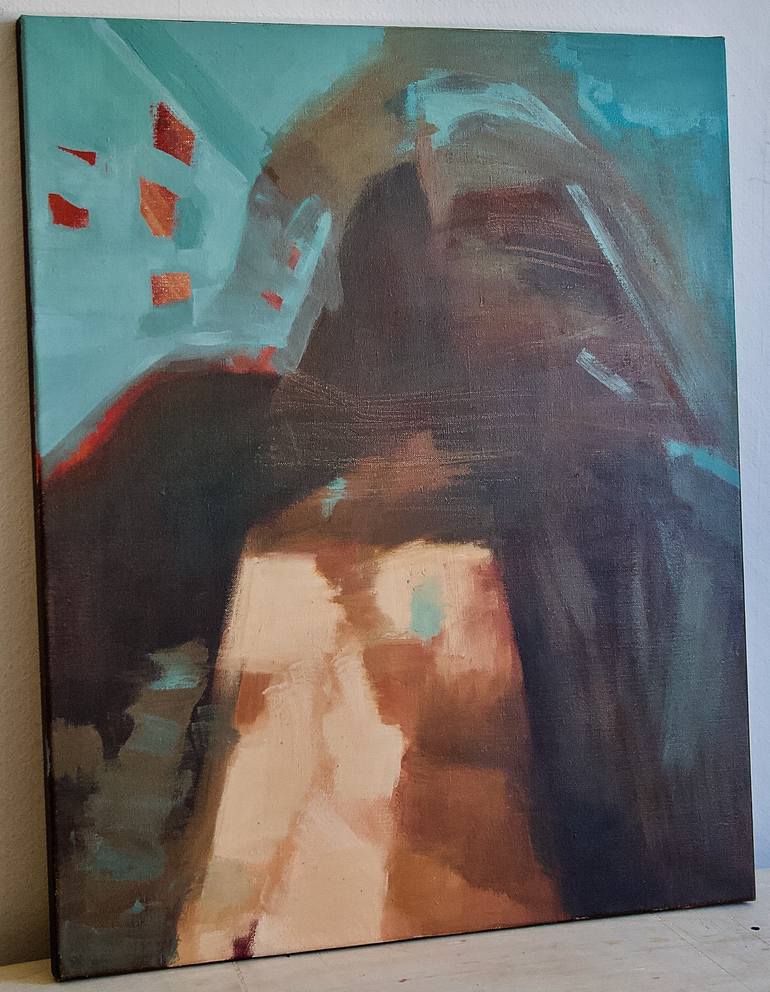 Original Expressionism Portrait Painting by Patrick Delaunay