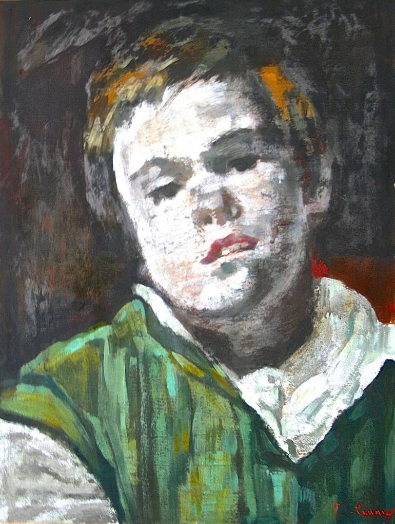 Print of Figurative Portrait Paintings by Patrick Delaunay