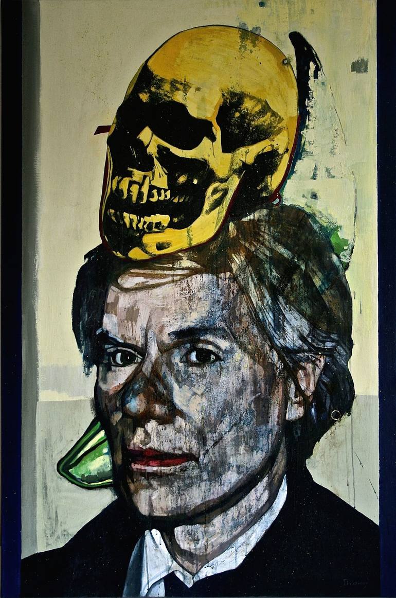 Print of Figurative Celebrity Paintings by Patrick Delaunay