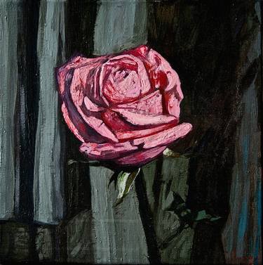 Original Figurative Floral Paintings by Patrick Delaunay