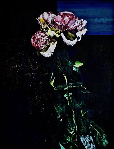 Original Floral Paintings by Patrick Delaunay