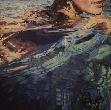 Print of Seascape Paintings by Lesya Rygorchuk