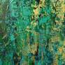 Unique artwork "Turquoise History"
Painter: Lesya Rygorchuk, 2020
Size: 150x80 cm (31x60 inches)
Materials: oil and acrylic paint (mixed technique), gold leaf for arts, canvas. Unframed.
Signed on the front and on the back.
 
This abstraction in the only version, I will not repeat it. It looks like an old beautiful stucco house that holds all the secrets of centuries past