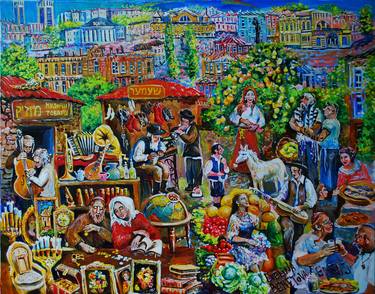 Print of Cities Paintings by Evelina Beketova