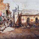 The Narrow Path of Jaisalmer by Nitin Singh
