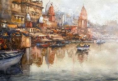 Print of Fine Art Travel Paintings by Nitin Singh