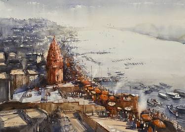Original Places Paintings by Nitin Singh