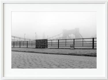 In the morning mist, Grunwaldzki Bridge, Wrocław, Poland, 2003 thumb