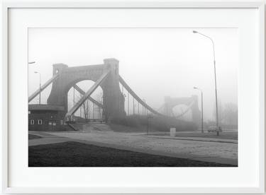 In the autumn mist, Grunwaldzki Bridge, Wrocław, Poland, 2003 thumb