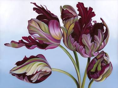 Original Floral Paintings by Laura Dick