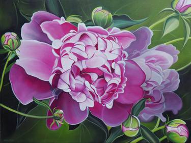 Original Impressionism Floral Paintings by Laura Dick
