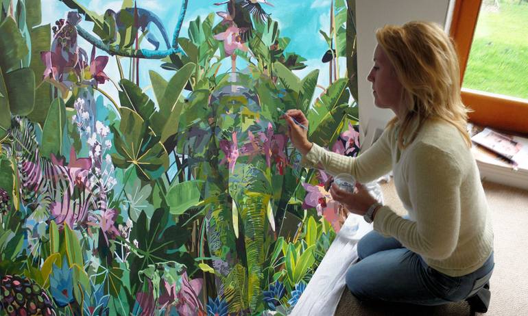 Original Contemporary Landscape Painting by Claire Milner