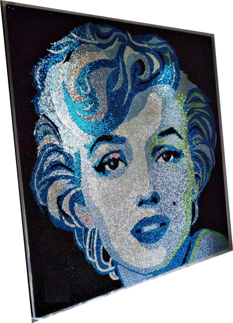 Original Pop Art Pop Culture/Celebrity Installation by Claire Milner