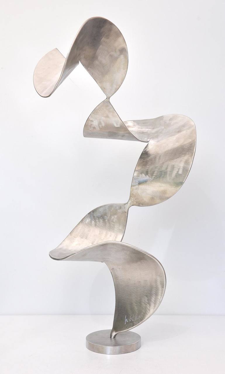 Original Abstract Geometric Sculpture by Jan Koethe