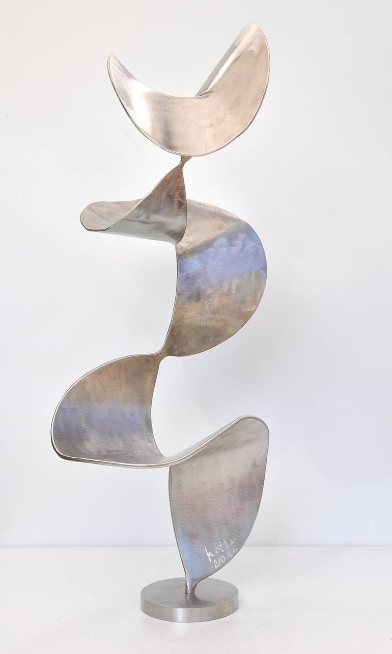 Original Abstract Geometric Sculpture by Jan Koethe