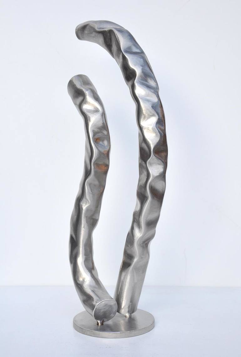 Original Abstract People Sculpture by Jan Koethe