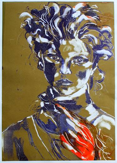 Print of Figurative Portrait Printmaking by Shauna Southam