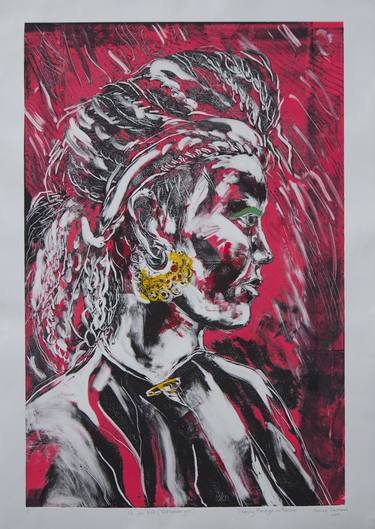 Print of Fine Art Portrait Printmaking by Shauna Southam