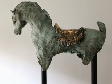 Original Animal Sculpture by Leena Blom-Hilden
