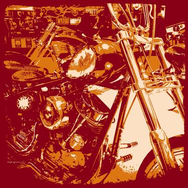 Print of Art Deco Bike Photography by Maggi Williams