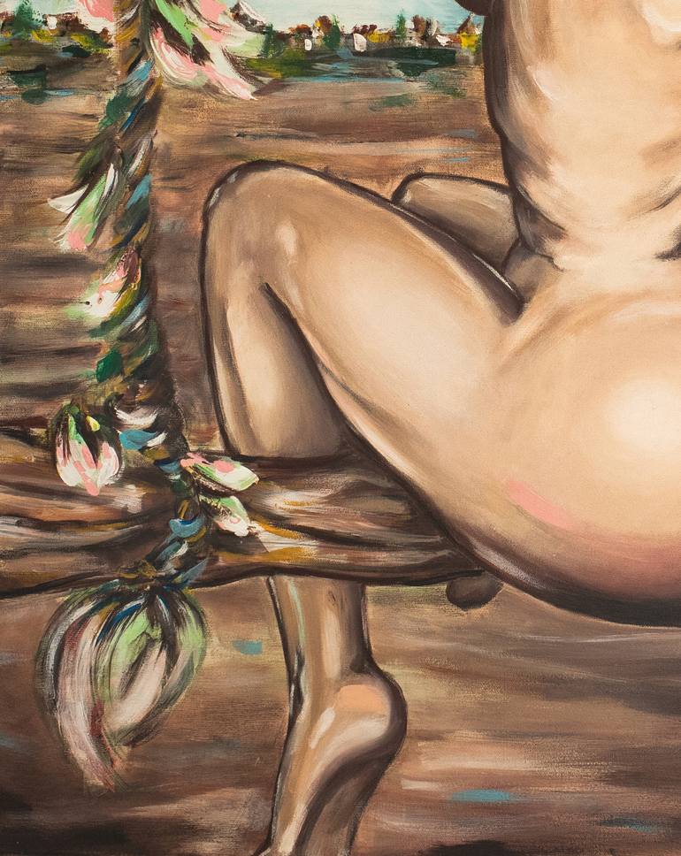 Original Nude Painting by Snjezana Blagsic - Vallenssia