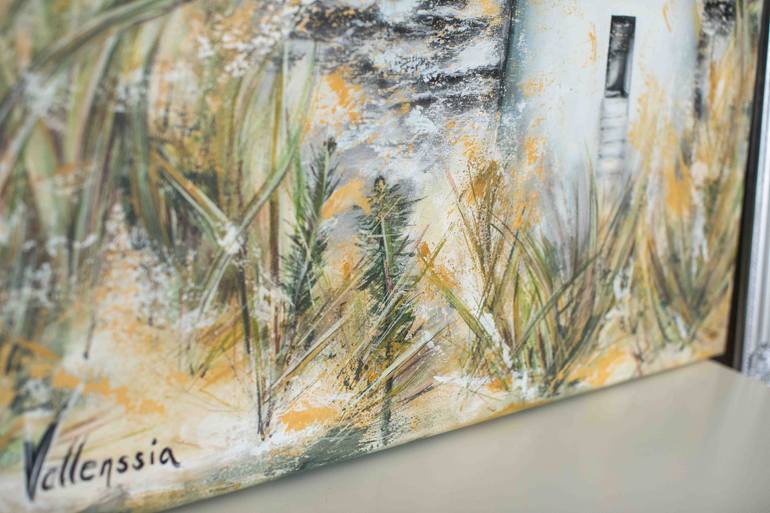 Original Abstract Expressionism Seascape Painting by Snjezana Blagsic - Vallenssia