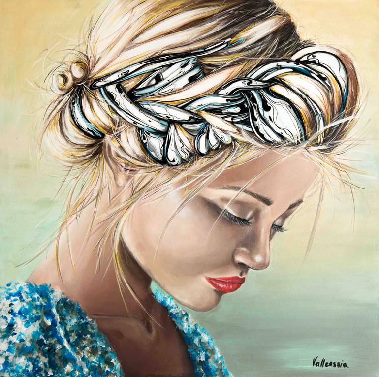 Original Figurative People Painting by Snjezana Blagsic - Vallenssia