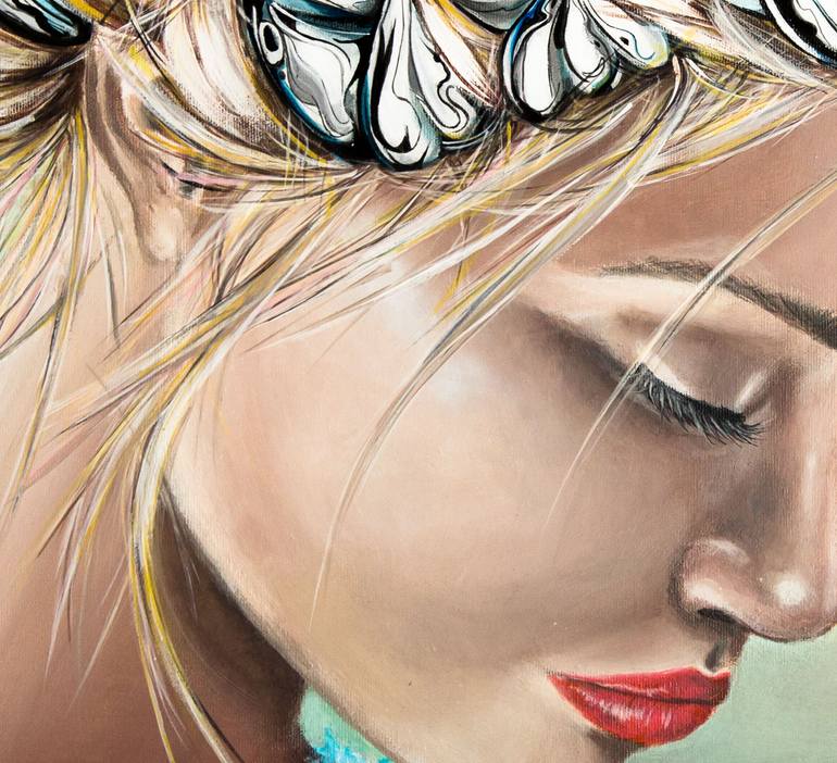 Original Figurative People Painting by Snjezana Blagsic - Vallenssia