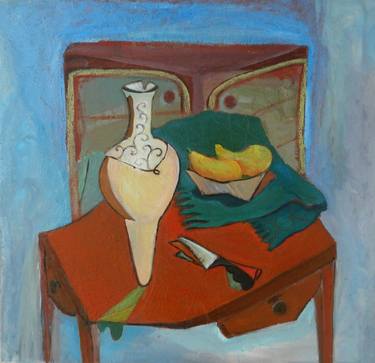 Original Still Life Paintings by Zaza Aspanidze