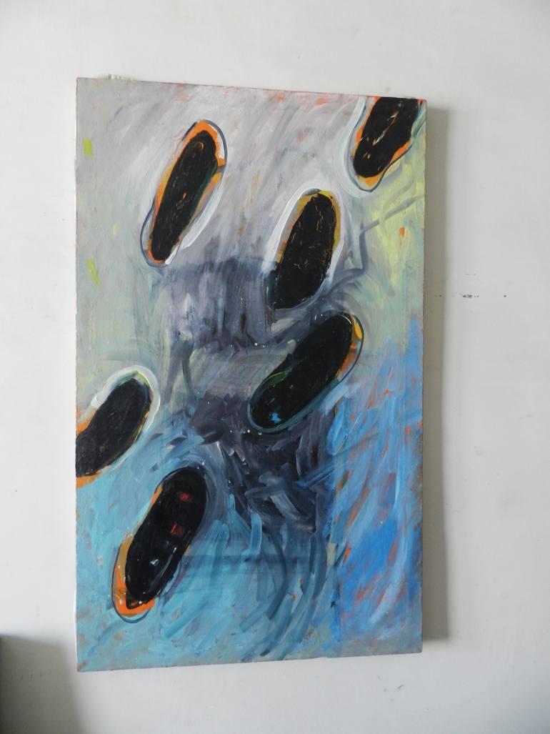 Original Abstract Painting by Zaza Aspanidze