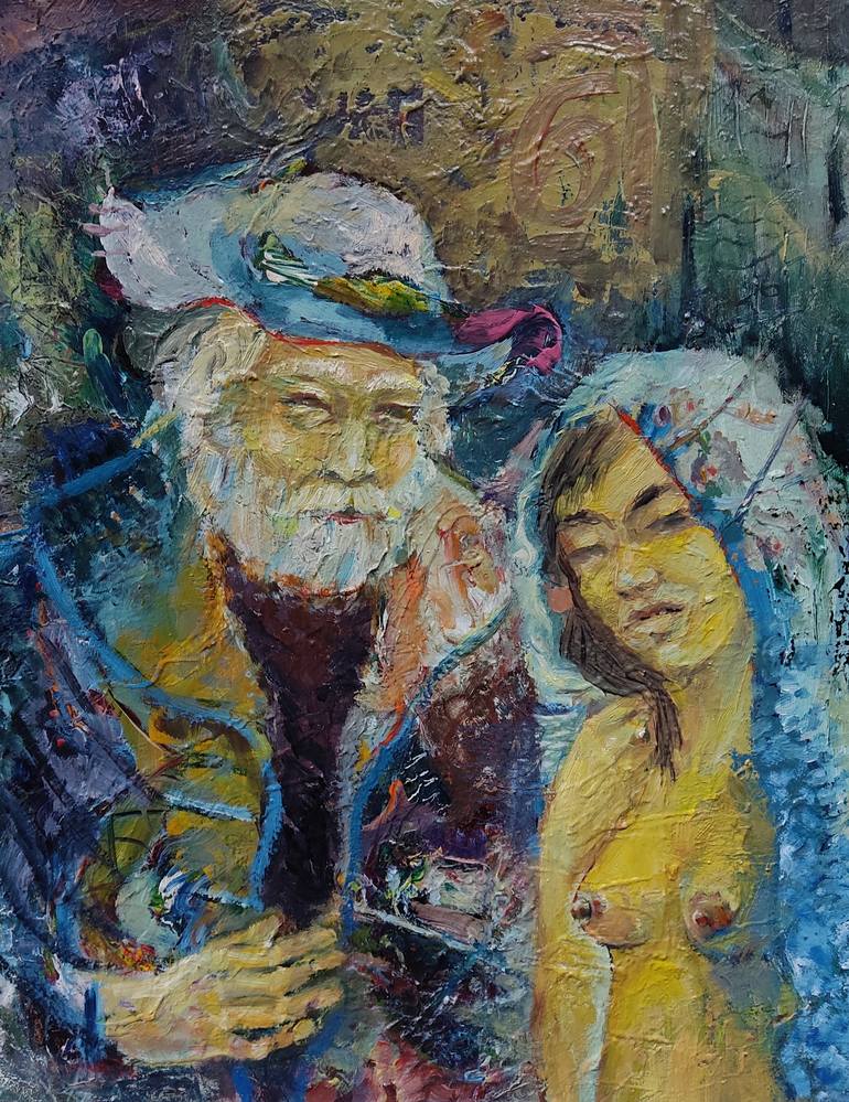 Original Culture Painting by Zaza Aspanidze