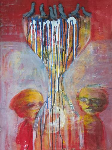 Original Expressionism Culture Paintings by Zaza Aspanidze