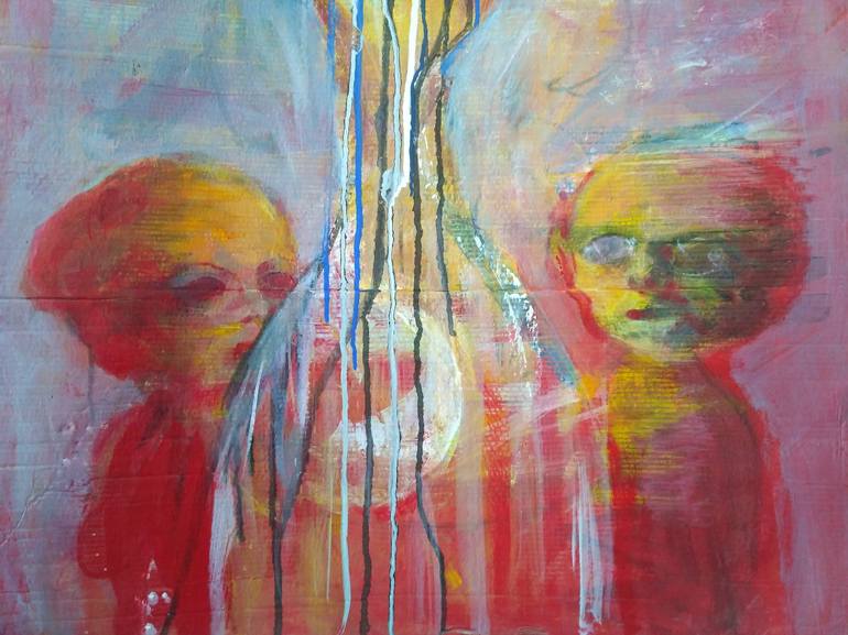 Original Expressionism Culture Painting by Zaza Aspanidze