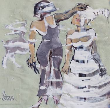 Original Women Paintings by Zaza Aspanidze