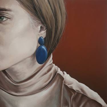 Original Realism Portrait Painting by Alessandro Di Gregorio