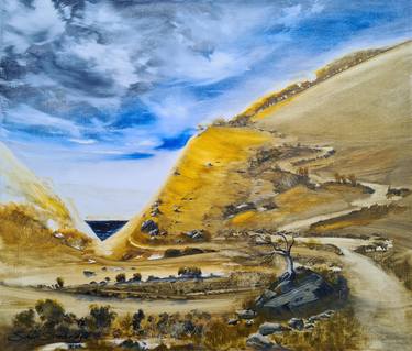 Original Fine Art Landscape Paintings by Simon Strawbridge