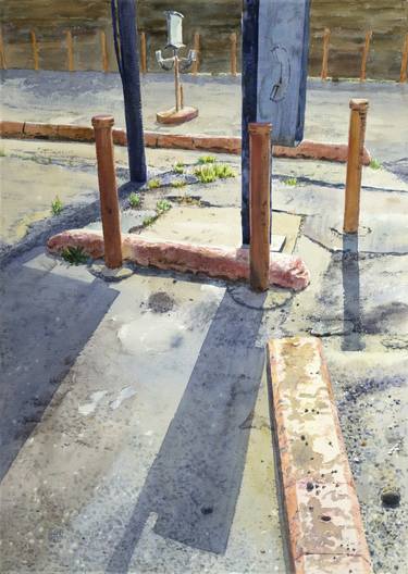 Print of Photorealism Places Paintings by Lisa Tennant