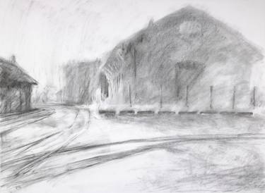 Original Fine Art Architecture Drawings by Lisa Tennant