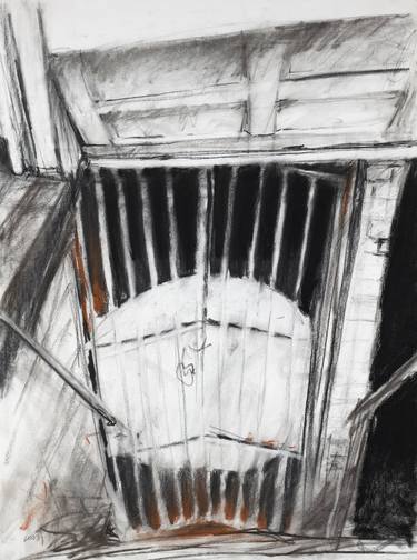 Original Expressionism Architecture Drawings by Lisa Tennant