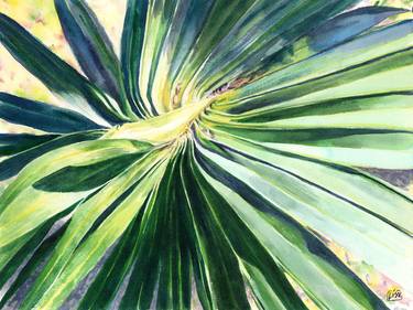 Saatchi Art Artist Lisa Tennant; Paintings, “Palm Frond I” #art