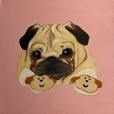 Print of Pop Art Animal Paintings by Sarah Formica