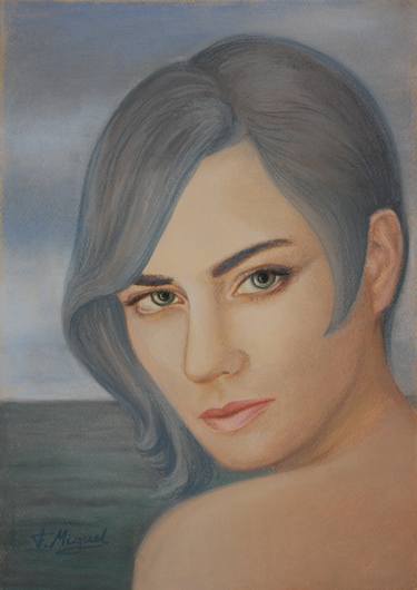 Original Realism Portrait Drawings by Fátima Miguel Fernández de Zañartu