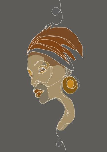 Saatchi Art Artist Cherie Roe Dirksen; Digital, “African Chique” #art