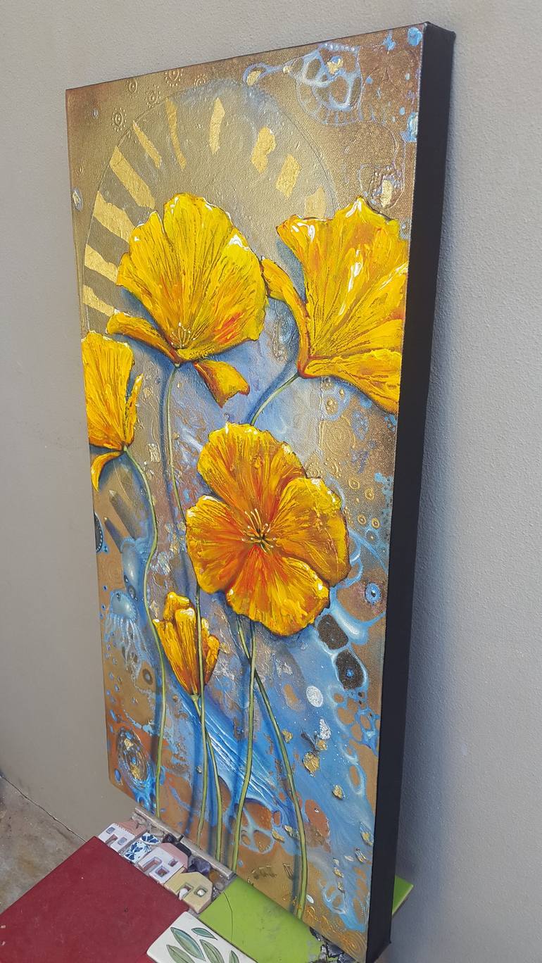 Original Floral Painting by Cherie Roe Dirksen